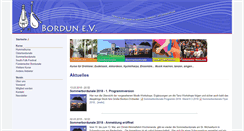 Desktop Screenshot of bordun.de
